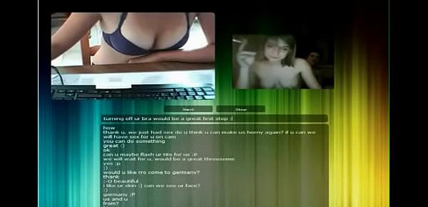 Chatroulette - Hot Darksome Beauty